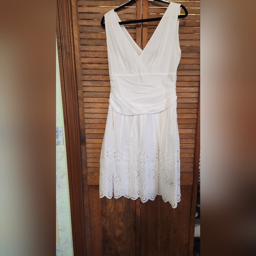 Eyelet Emb Skirt Dress